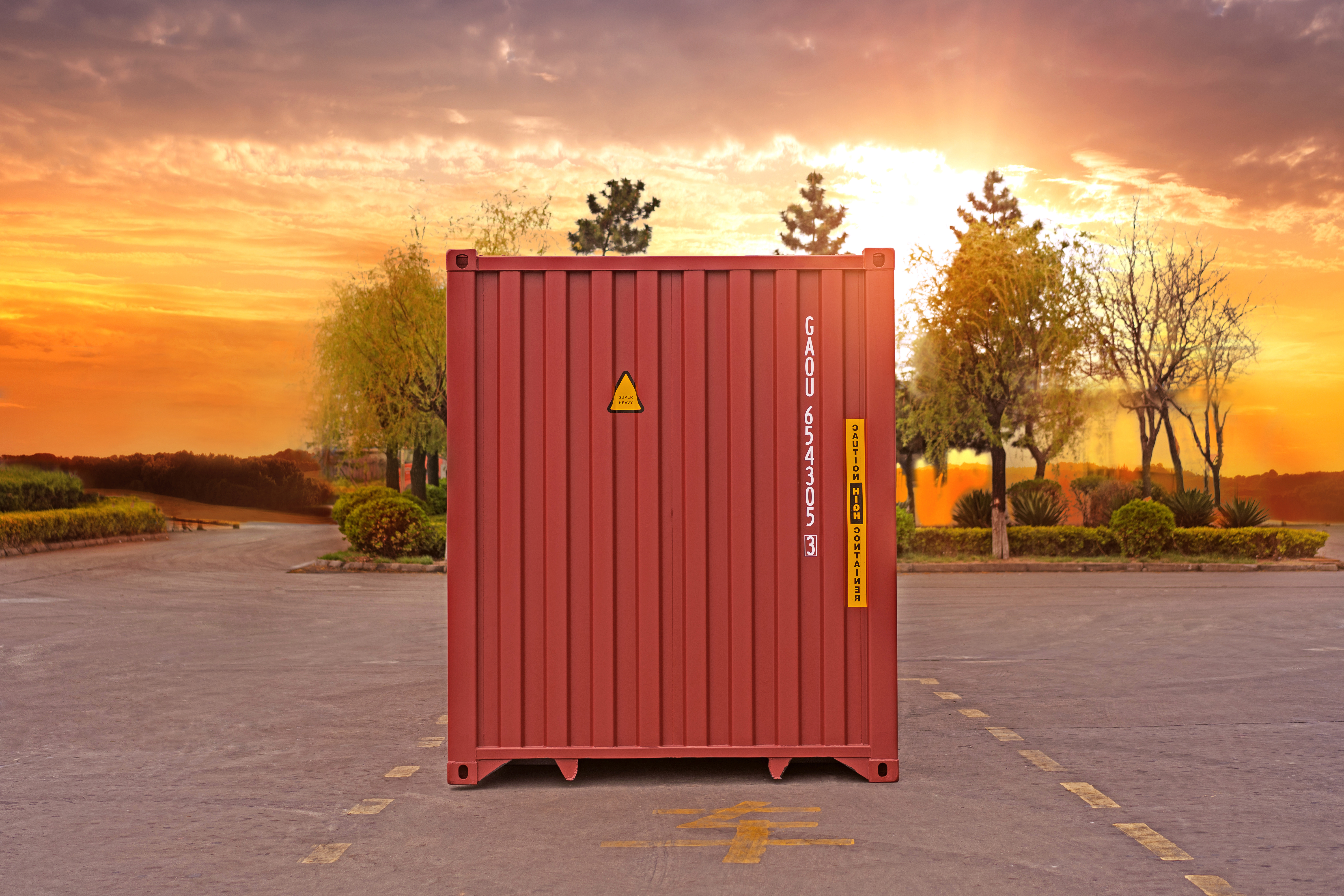 40 dry shipping container